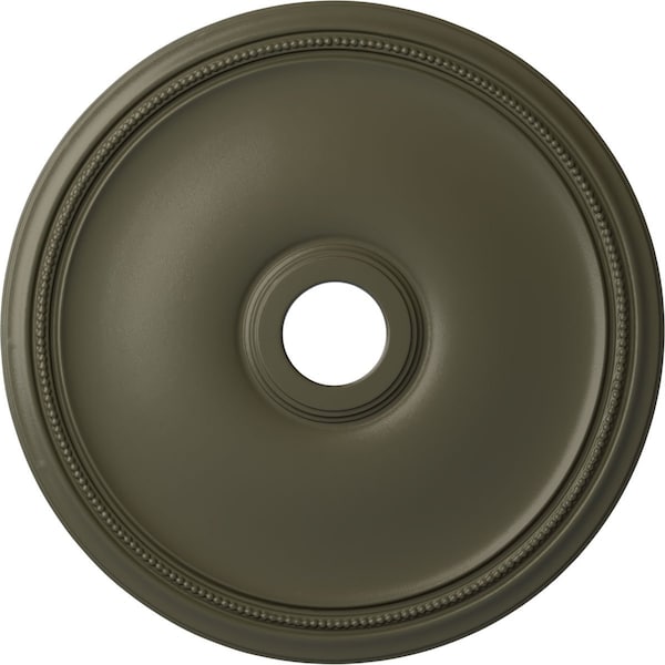 Ekena Millwork Theia Ceiling Medallion (Fits Canopies up to 6 3/4"), 24"OD x 3 5/8"ID x 1 3/4"P, Witch Hazel CM24THWHF - main